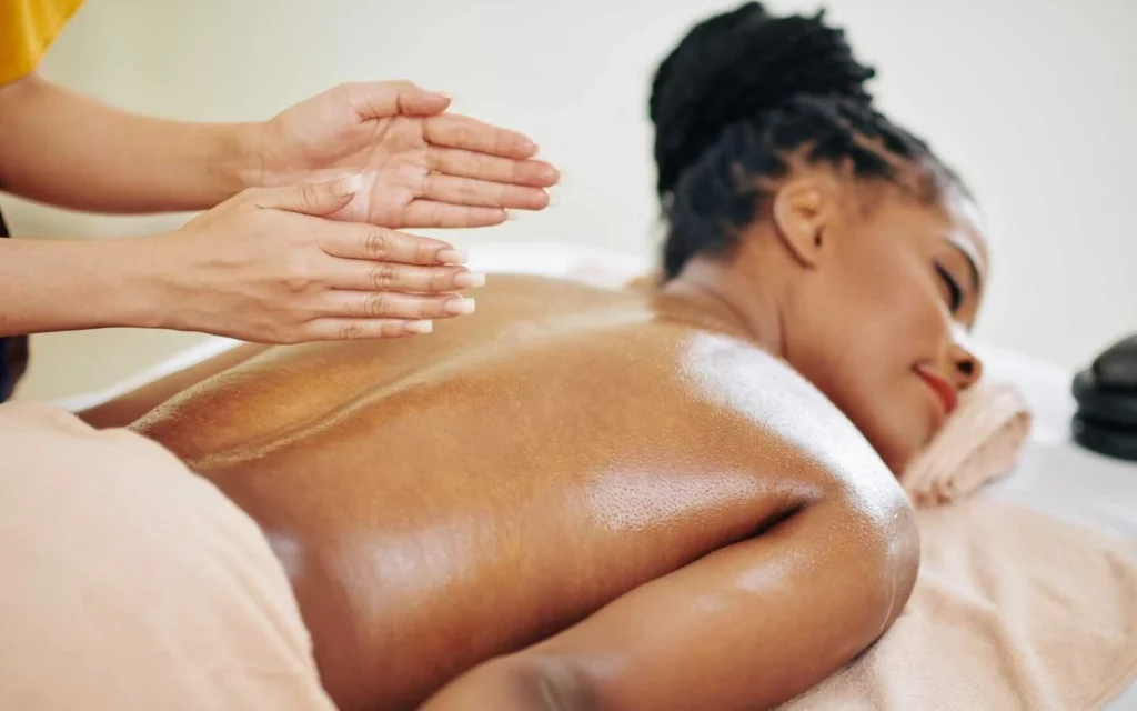 Deep tissue massage therapy in Edmonton targeting chronic muscle tension