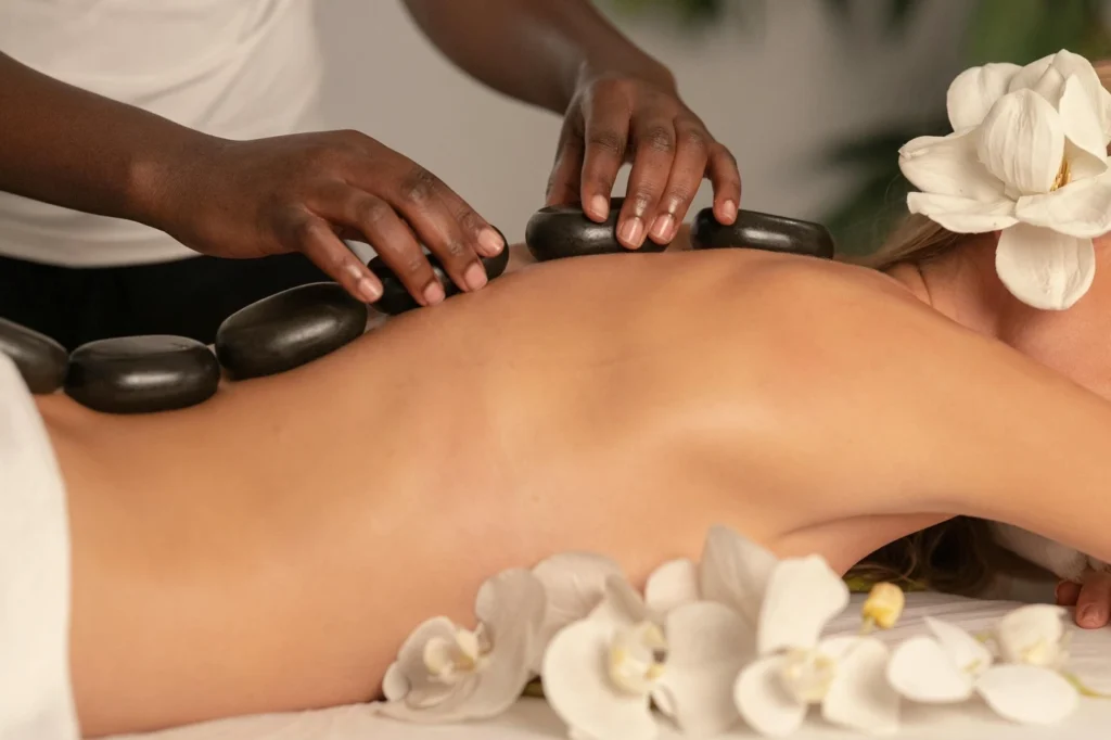 Hot Stone Massage Edmonton | Certified RMTs | Book Online 4 Hot stone massage south Edmonton – warm stones providing deep relaxation and muscle relief